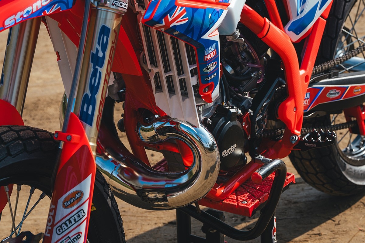 Beta RX 350 2T Flat Track - Casey Stoner